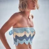 Outlet - Somi Top - Aqua Crop Tops
