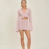 Sale - Vittoria Cropped Cardigan - Rosette Coverups | Sweaters & Knits