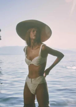 Best - Walker Bottom - Cream Crinkle Bikini