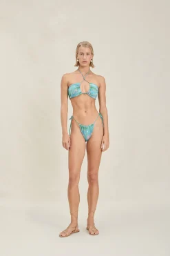 Discount - Whit Bottom - Watercolor Bikini