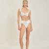 Online - Wynn Top - Cream Crinkle Bikini