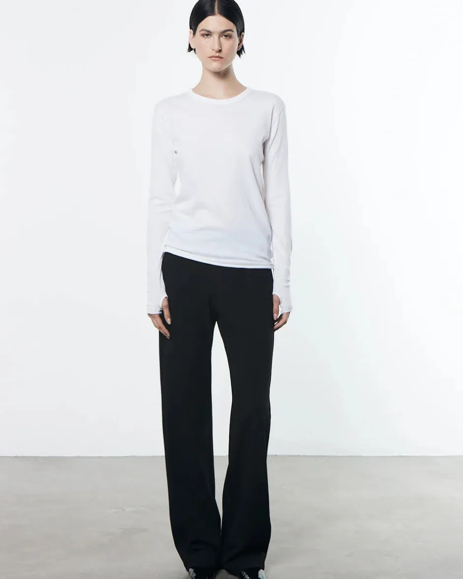 Clearance - Crepe Everywhere Pant - Black Pants