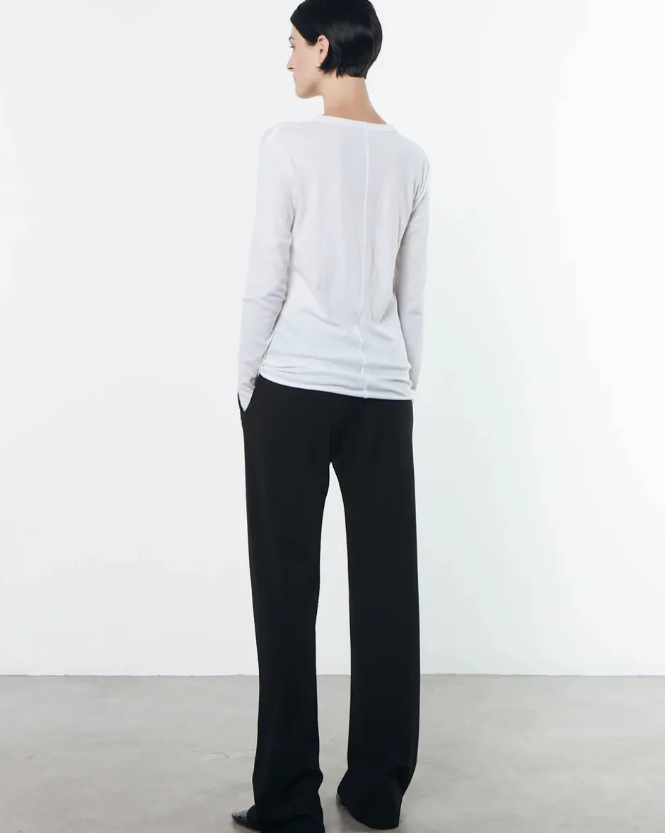 Clearance - Crepe Everywhere Pant - Black Pants