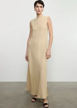 Sale - Linen Bias Sheath Dress - Multiple Colors Midi | Midi Dresses