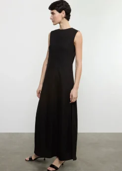 Sale - Linen Bias Sheath Dress - Multiple Colors Midi | Midi Dresses