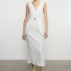 Hot - Linen Pencil Skirt - Undyed Long Skirts
