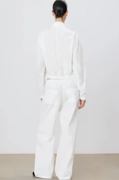 Discount - Franco Cargo Pant - White Pants