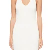Clearance - Halter Mini Dress - Cream Dresses | Mini Dresses