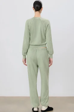 Best - Shrunken Raglan Sweatshirt - Sage Sweaters & Knits