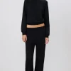Online - Straight Leg Sweatpant - Black Pants | Straight