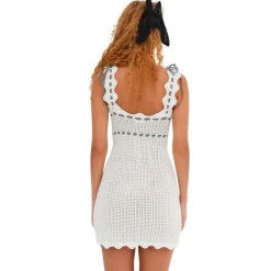 Best - Becka Mini Dress - Cream Black Dresses | Mini Dresses