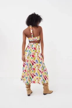Sale - Thora Crop Top - Green Crop Tops