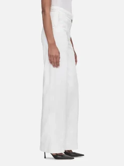 Sale - Braided Waistband Wide Leg - Au Natural Clean Flare | High-Rise