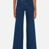 Hot - Le Slim Palazzo Modernist Pocket - Loner High-Rise | Denim