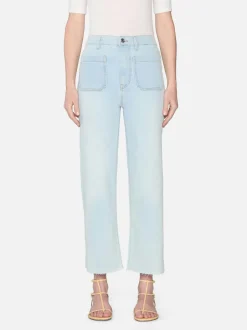 Fashion - The Anchor Pant - Float Raw Fray Denim | All Denim