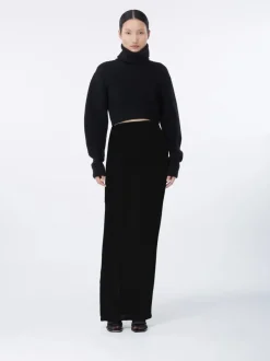 Hot - Hania Skirt - Black Long Skirts