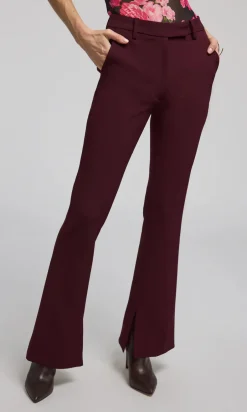 Online - Cady Crepe Pants - Malbec Pants