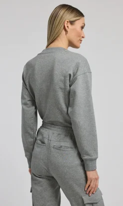 Sale - Cambria Sweatshirt - Heather Grey Sweaters & Knits