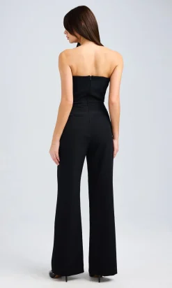 Fashion - Camilo Crepe Jumpsuit - Black Pants Jumpsuits