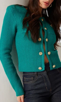 Online - Cypress Knit Cardigan - Topaz Sweaters & Knits