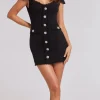 Sale - Mikayla Tweed Dress - Black Dresses | Mini Dresses