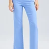 Online - Nellie Crepe Pants - Periwinkle Pants