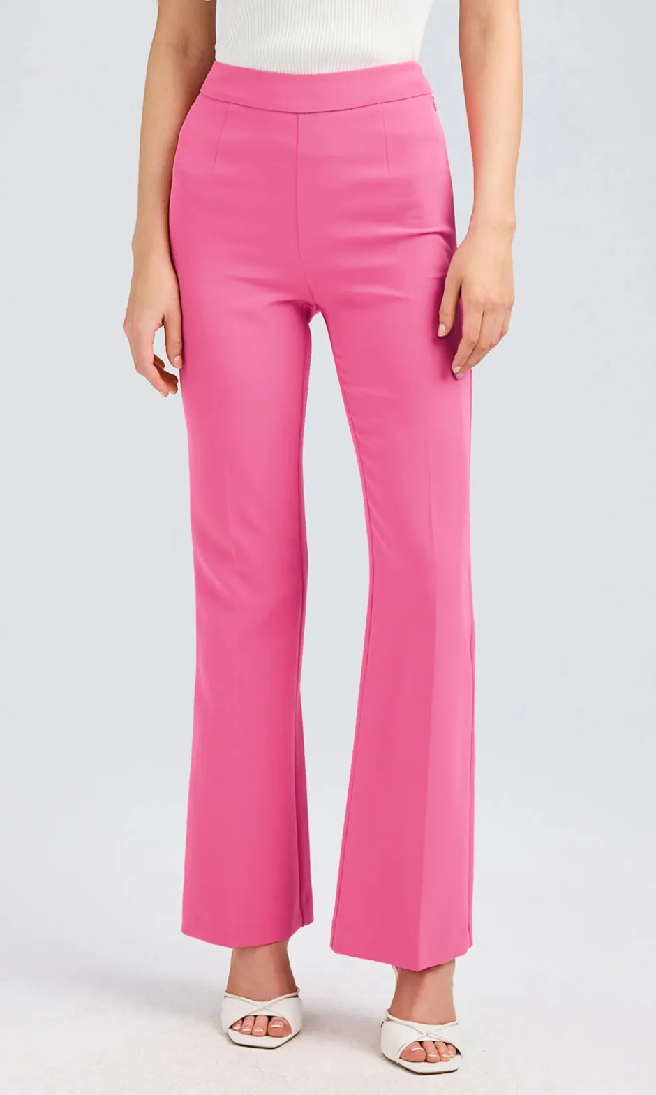 Hot - Nellie Crepe Pants - Cherry Blossom Pants