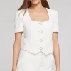Fashion - Regina Crepe Blazer - White Blazers