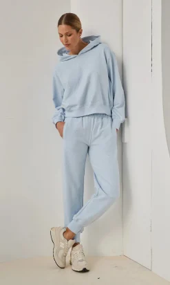 Fashion - Renae Crystal Hoodie - Opal Sweaters & Knits