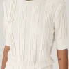 Clearance - Renia Sweater - White Sweaters & Knits