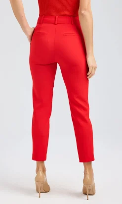 Outlet - Tula Crepe Pants - Flame Pants