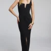 Best - Yolanda Ponte Midi Dress - Black Dresses | Long Dresses