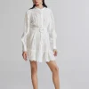 Outlet - Ilara Mini Dress - White Dresses | Mini Dresses