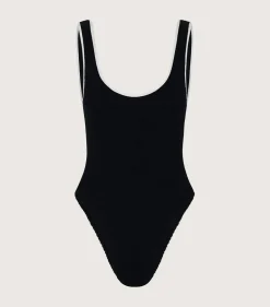 Hot - Faye Swim - Black/White One Piece