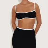 Sale - Swimskirt Bottom - Black/White Coverups