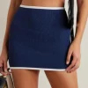 Sale - Swimskirt Bottom - Navy/White Coverups