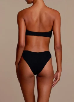 Outlet Jean Bikini Black Bikini
