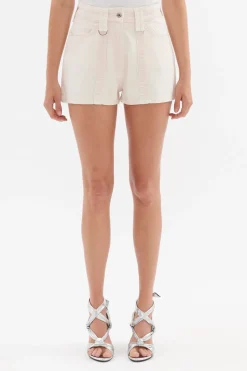 Fashion - Mirabeau Short - Light Pink/Off White Shorts