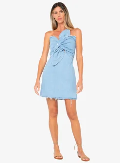 Discount - Brielle Dress - Denim Sky Dresses | Mini Dresses