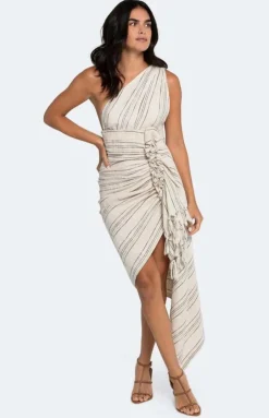 Clearance - Cabo Dress - Sage Multi Dresses | Midi