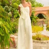 Best - Eden Jumpsuit - Ecru Pants Jumpsuits