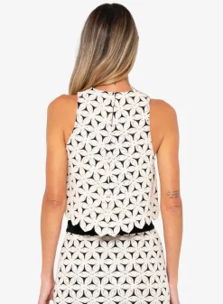 Fashion - Fallon top - Black Crop Tops