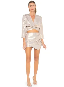 Outlet - Hera Top - Gold Crop Tops