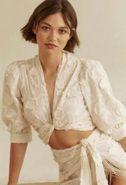 Online - Kali Top - Vanilla Crop Tops