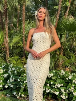 Best - Monica Dress - Natural Dresses | Midi