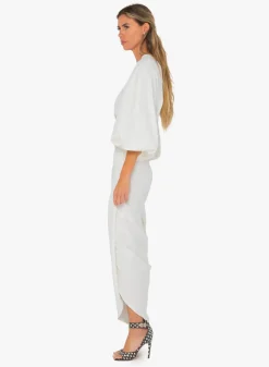 Sale - Noor Skirt - White Long Skirts