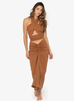 Sale - Randy Top - Rust Crop Tops