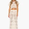 Sale - Rosie Maxi Skirt - Natural Coverups | Long Skirts