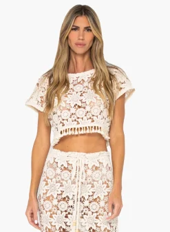 New - Rosie Top - Natural Coverups | Crop Tops