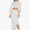 Discount - Whitney Top - White Crop Tops